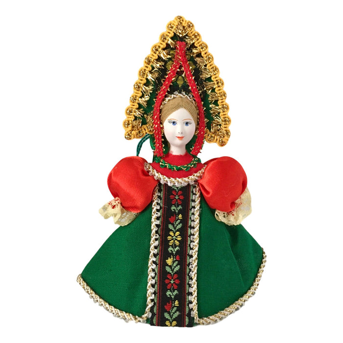 Russian doll Christmas ornament