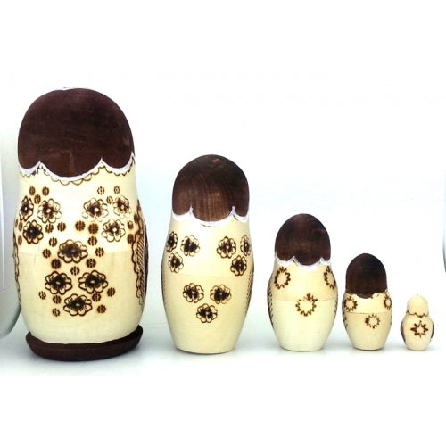 Russian Church in Gold Nesting Doll 6" Tall