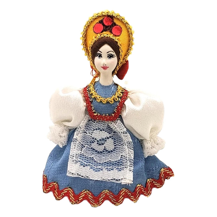 Russian doll Christmas ornament