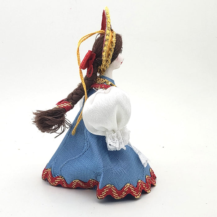 Doll Christmas ornament