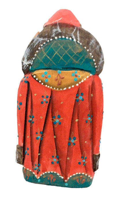 Wooden Russian father frost
