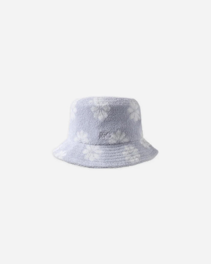 Rylee + Cru Bucket Hat in Periwinkle Daisy