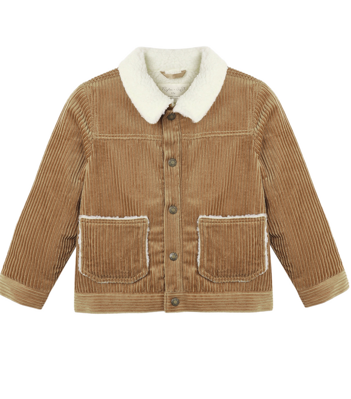 Rylee + Cru Corduroy Jacket in Toffee
