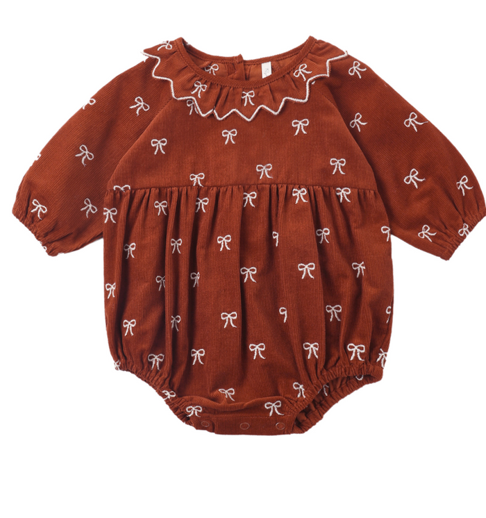 Rylee + Cru Freya Romper in Bows
