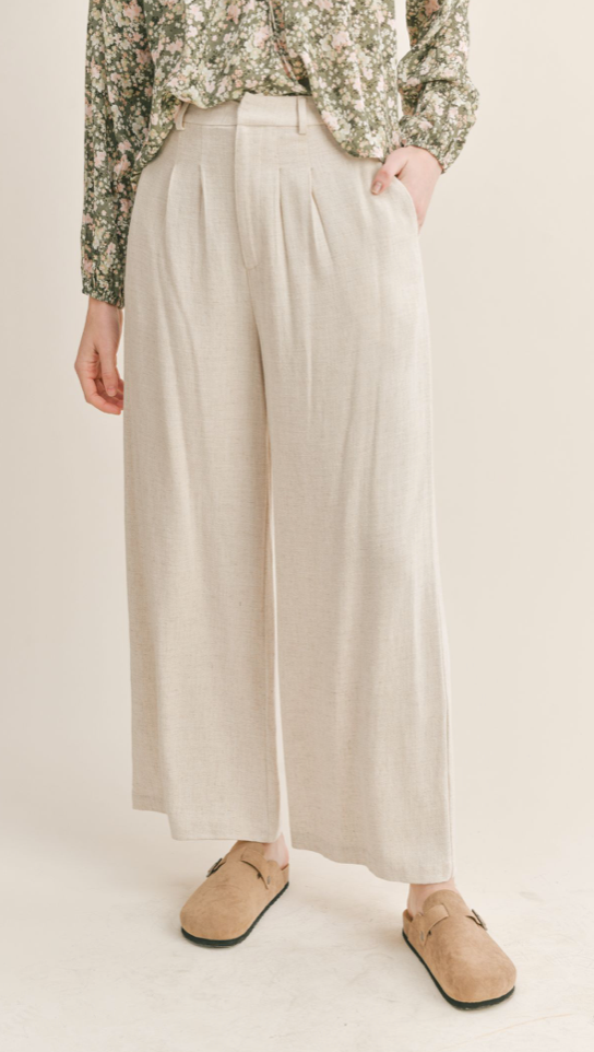 Sadie & Sage Roadtrip Linen Pants