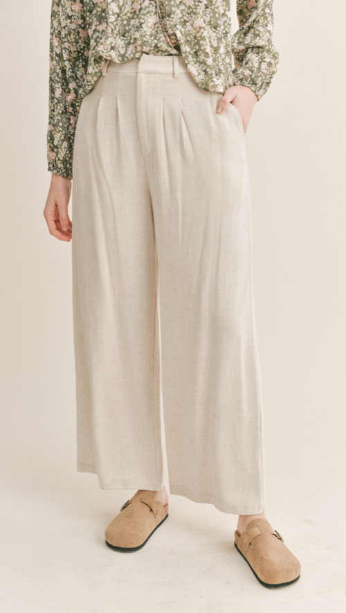 Sadie & Sage Roadtrip Linen Pants