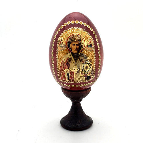 Saint Nicholas Icon egg