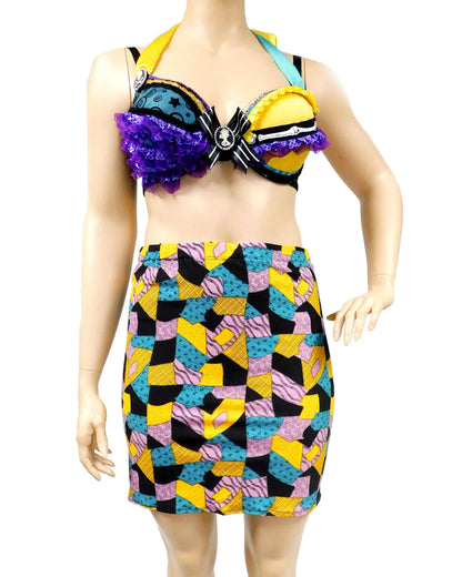 Sally Nightmare Before Christmas Inspired Dance Festival Cosplay Costume