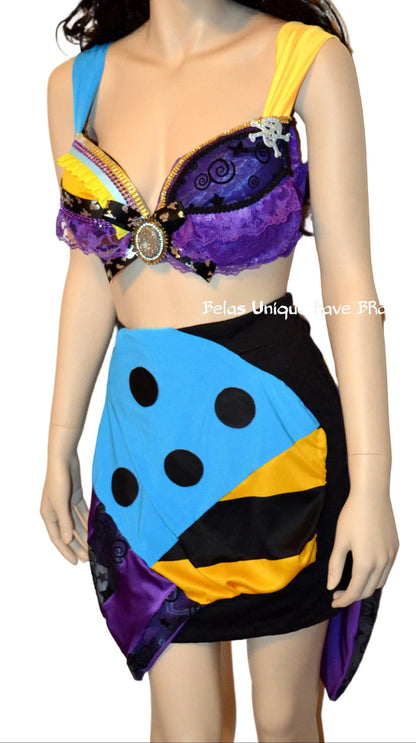 Sally Nightmare Before Christmas Inspired Dance Festival Cosplay Costume