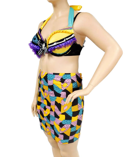 Sally Nightmare Before Christmas Inspired Dance Festival Cosplay Costume