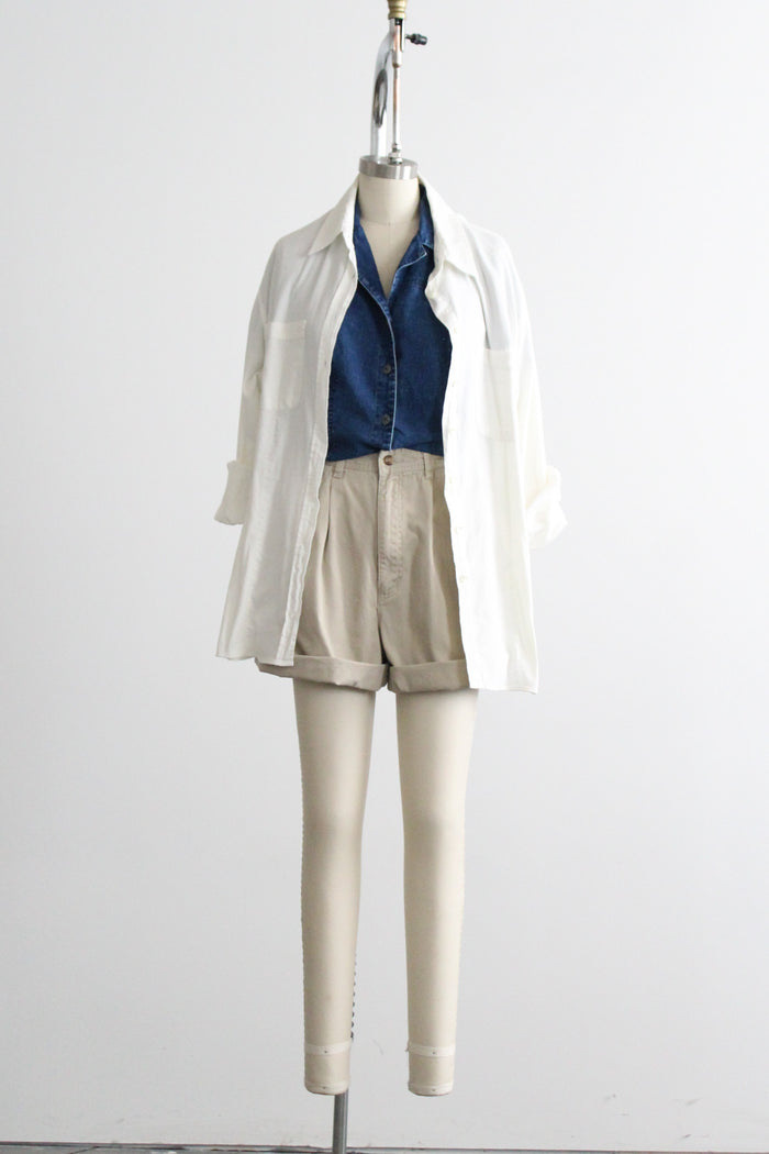 salt cotton work shirt