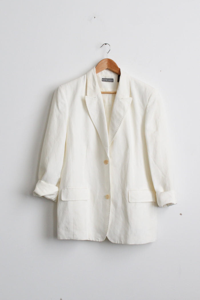 salt linen blazer