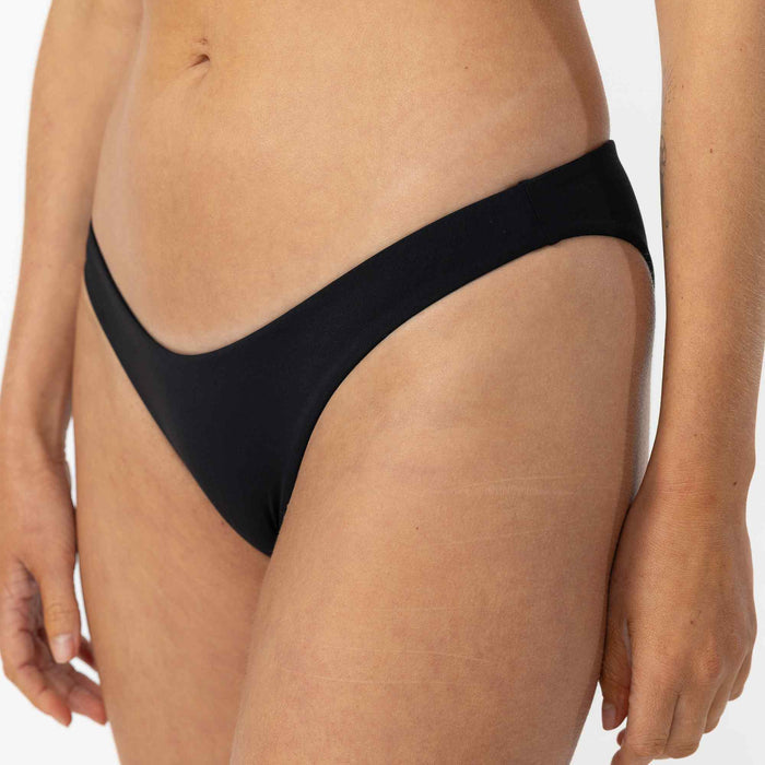 Saltwater Solids Rockley Bikini Bottom - Black