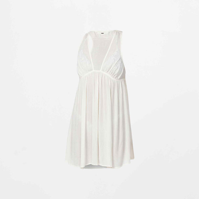 Saltwater Solids Sarah Dress - Vanilla
