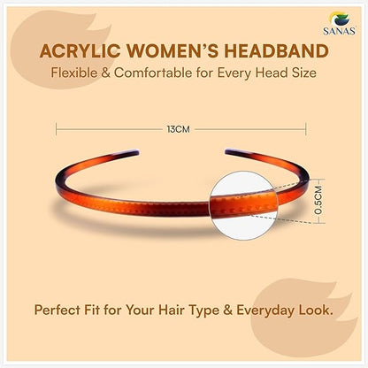 Korean Style Plastic Headbands for Women