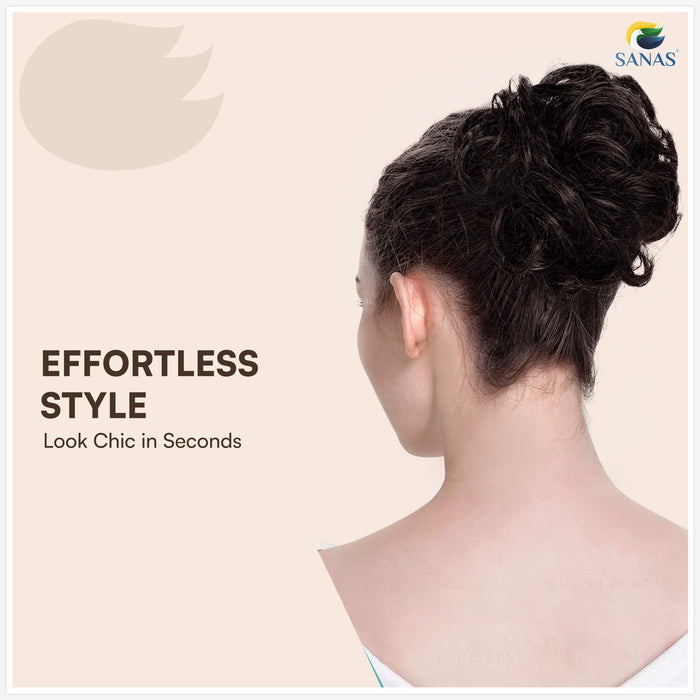 Hair Accessories for Women Instant Messy Bun Extension