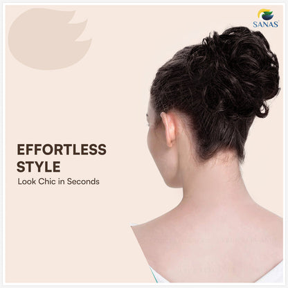 Hair Accessories for Women Instant Messy Bun Extension