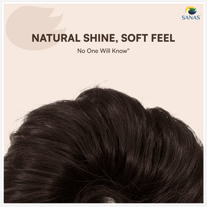 Natural Looking Hair Accessories for Women Bun Extension