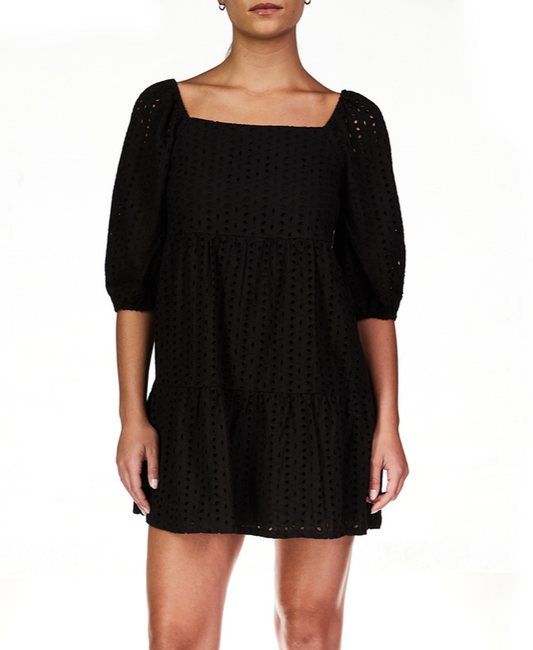 Sanctuary Weekender Babydoll Mini Dress
