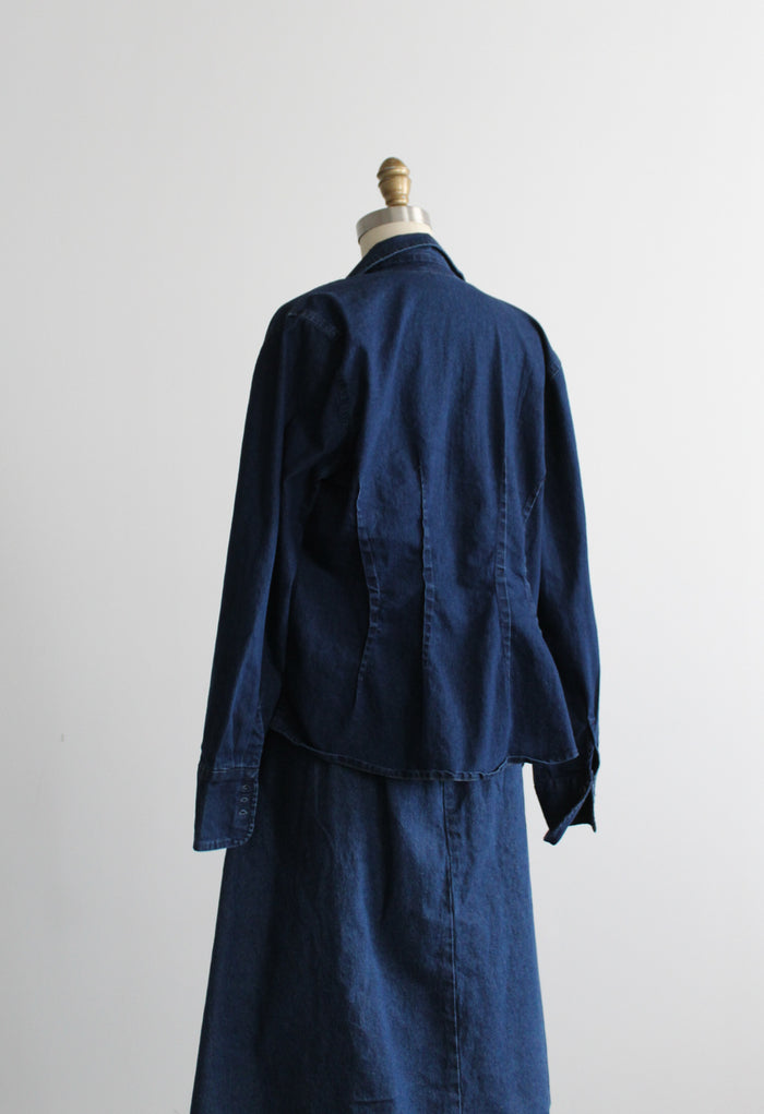 santa cruz indigo denim jacket