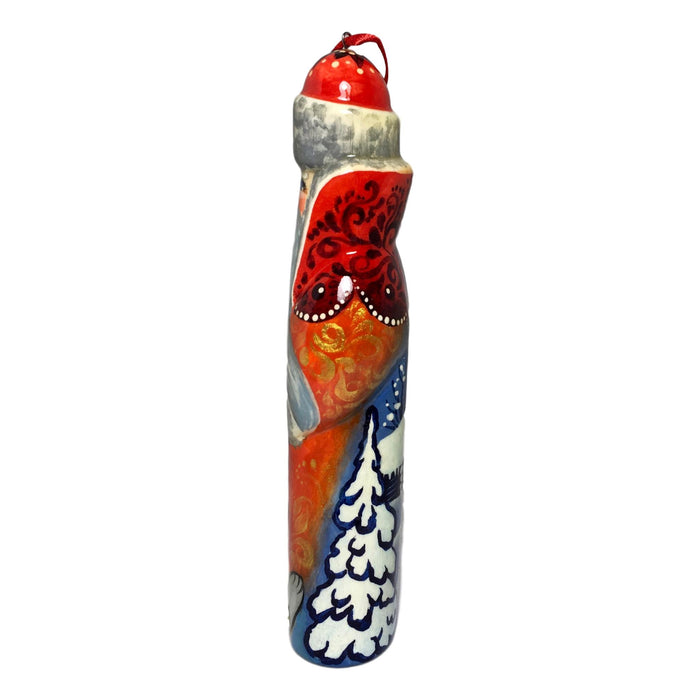 Russian Santa Christmas ornament