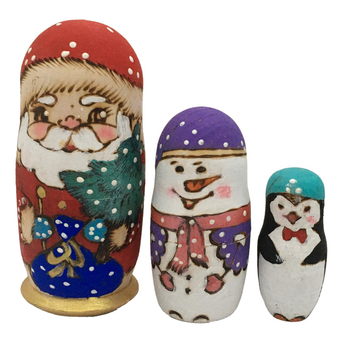 Santa matryoshka doll