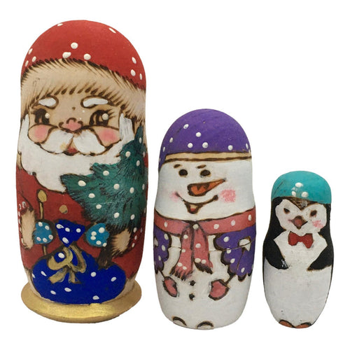 Santa matryoshka doll