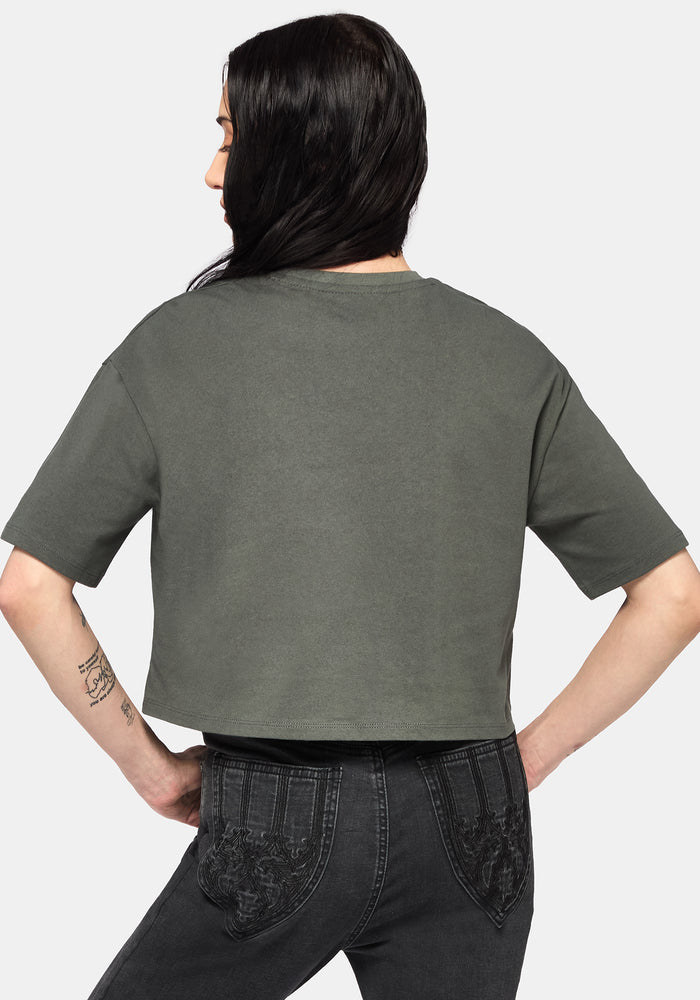 Saski Thorn Boxy Crop T-Shirt