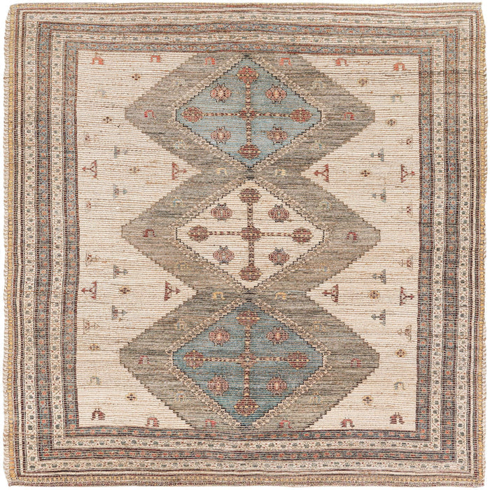 Beige / Square / 8 Ft Square