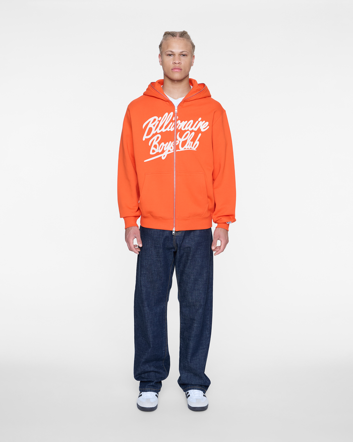 Script Zip Hoodie