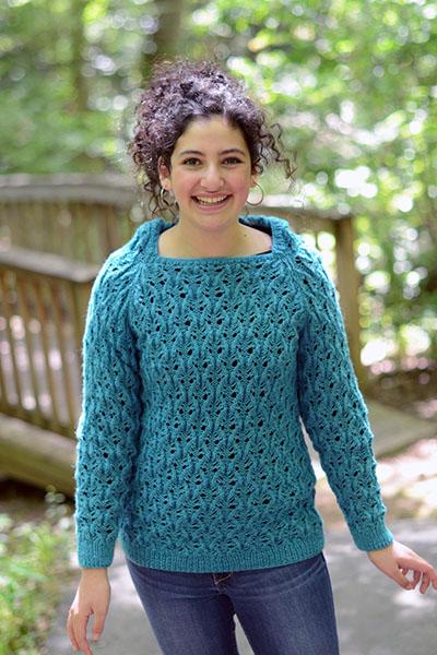 Seashells Hoodie Pattern Universal Yarn