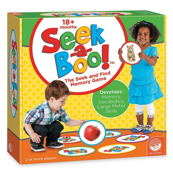 SEEK A BOO!: SEEK-AND-FIND MEMORY GAME