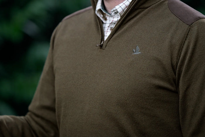 Seeland Pine Half Zip Sweater