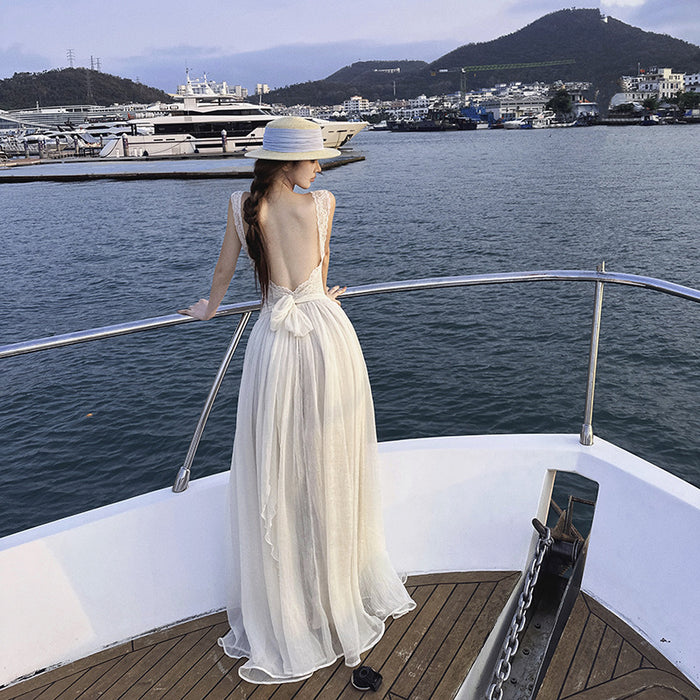 Seraphina Lace Maxi Dress - Fashionnsio
