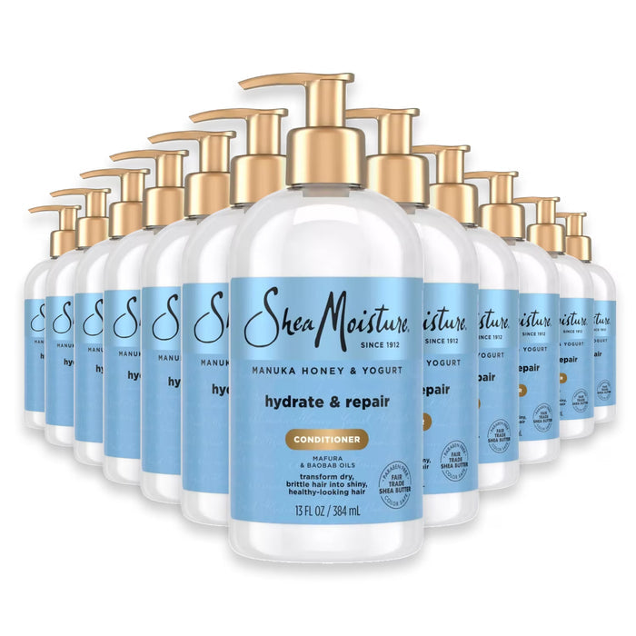 SheaMoisture Manuka Honey & Yogurt Hydrate + Repair Conditioner - 13 fl oz - 12 Pack