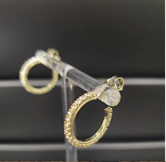 Sheila Fajl Gama Petite CZ Hoops