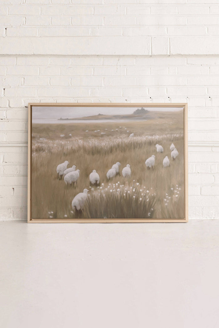 Sherperd's Rest, canvas wall art print - Magnolia Lane co. Home + Garden + Gift