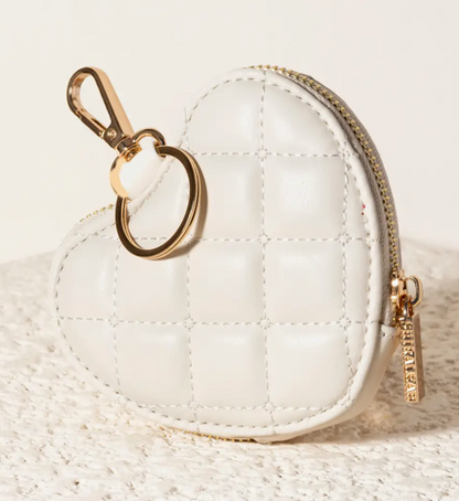 Shiraleah Sweetheart Zip Pouch