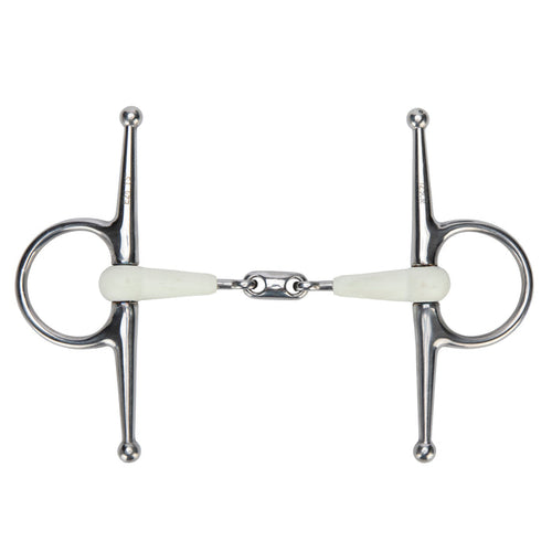 Shires EquiKind Softie Full Cheek Peanut Link