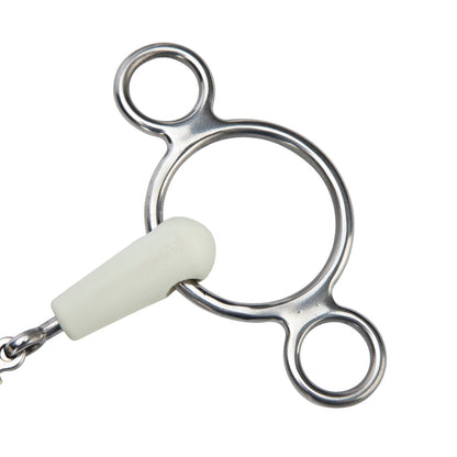 Shires EquiKind Softie Two Ring Gag Peanut Link