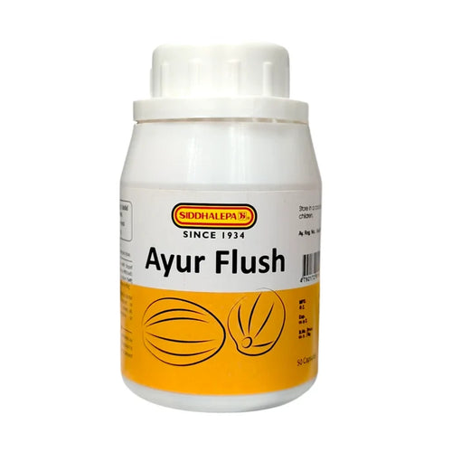 Siddhalepa Ayur Flush – 50 Capsules | Grocerylanka