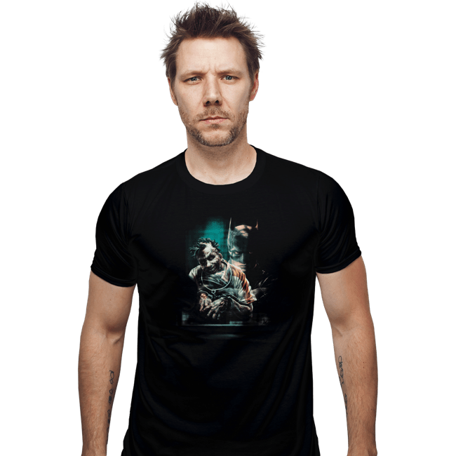 Daily_Deal_Shirts Fitted Shirts, Mens / Small / Black Silence Of The Laughs