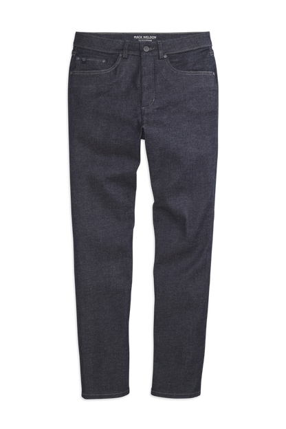 Dark Indigo | Front view of SILVER Relaxed Denim in Dark Indigo