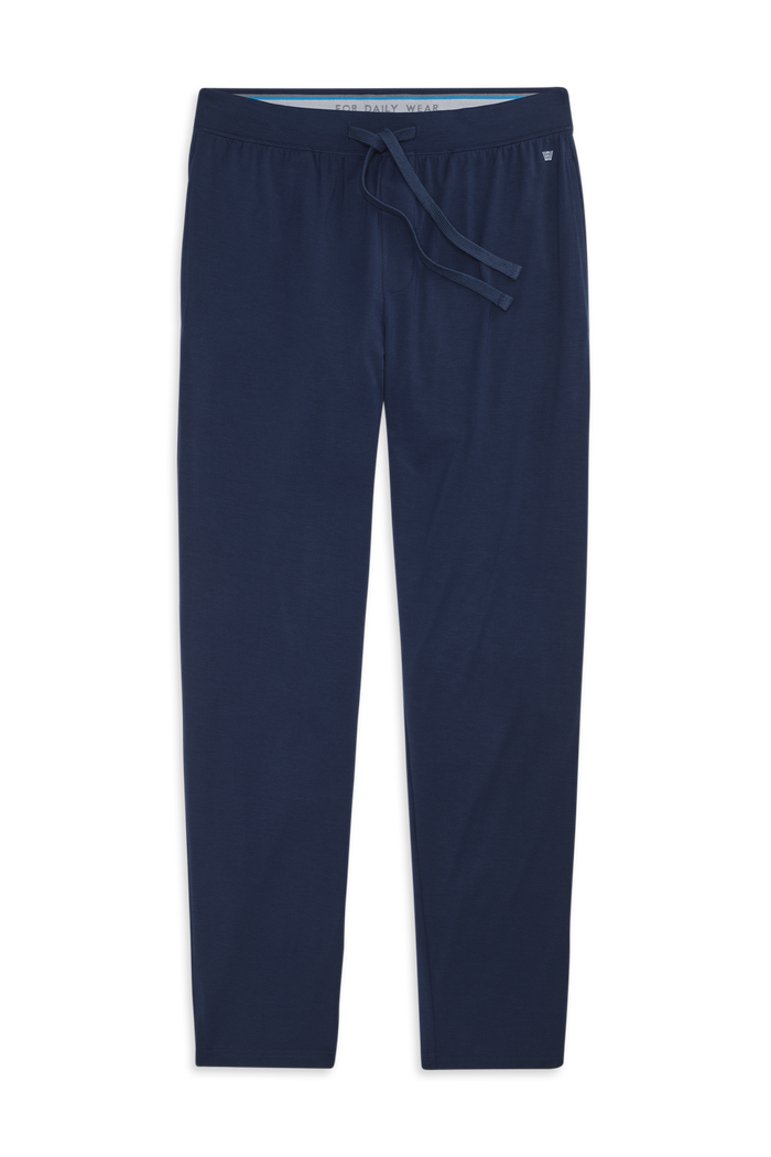 True Navy | Front view of Silver HD Pajama Pant in True Navy