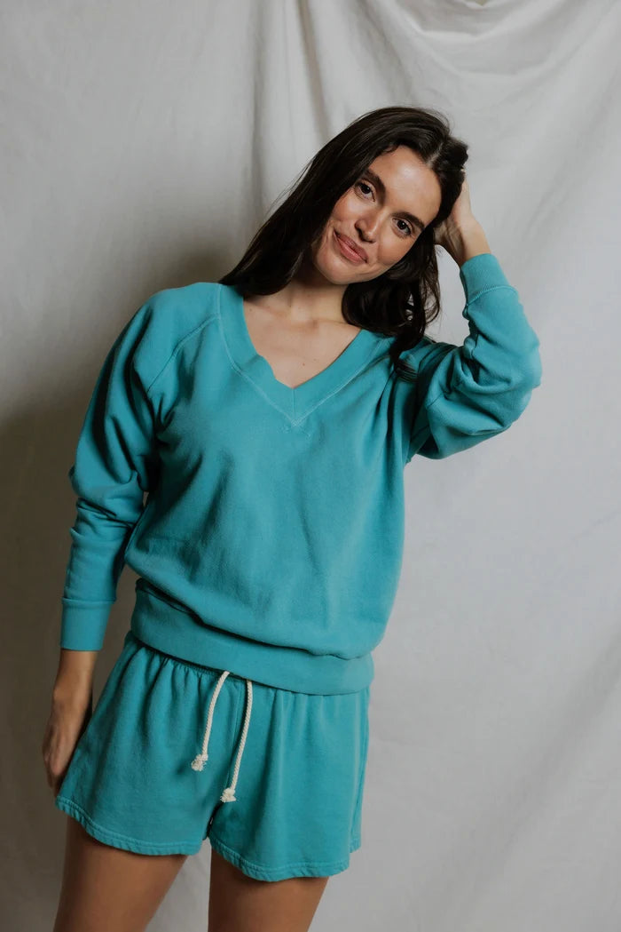 xs / teal blue