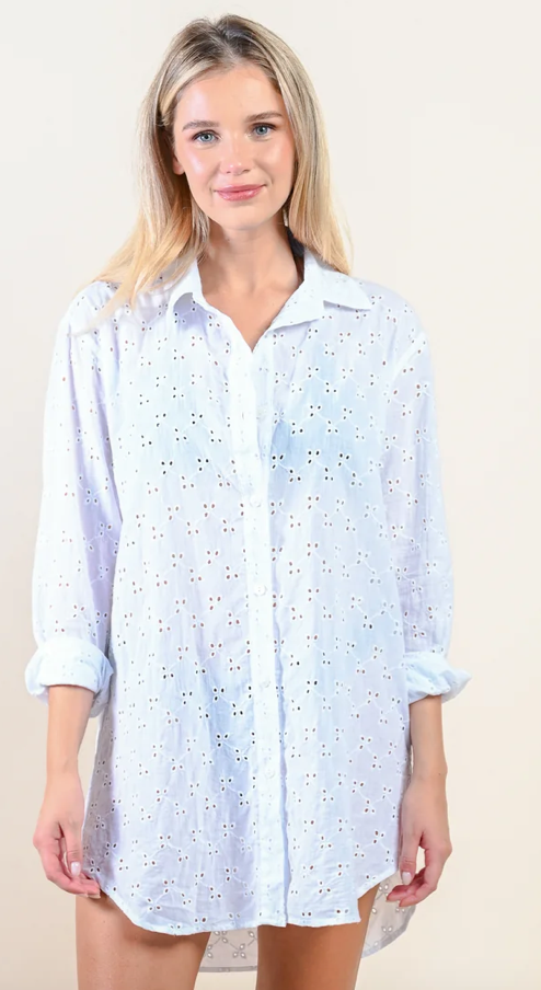 Sitano Positano Shirt Dress