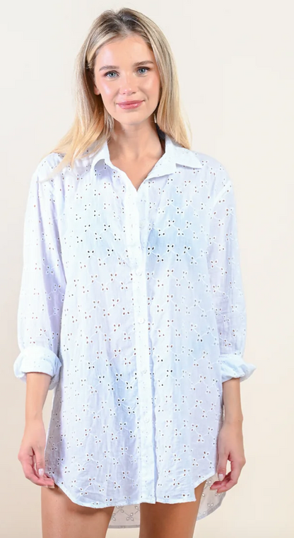 Sitano Positano Shirt Dress