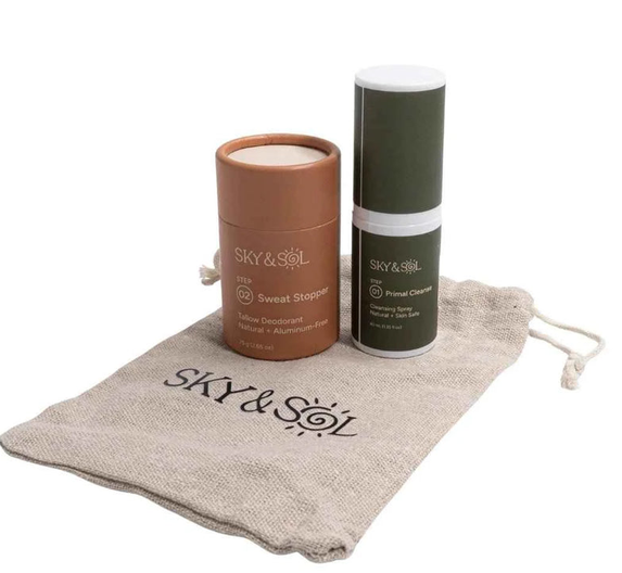 Sky + Sol - Two-Step Freshness Formula – Natural Deodorant System