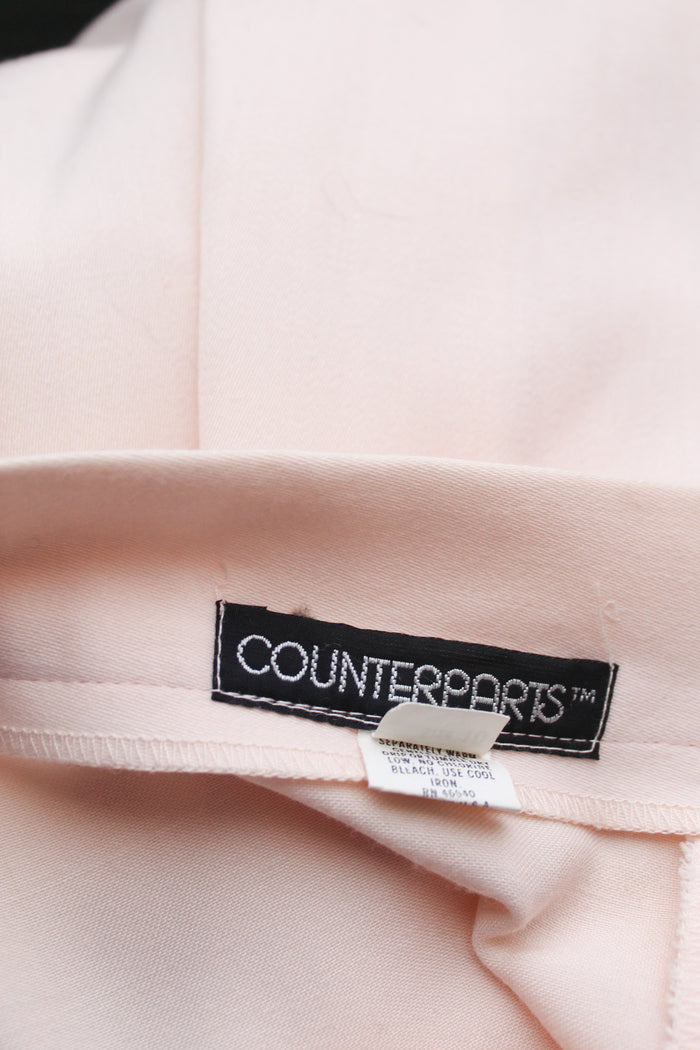 slipper pink maxi skirt