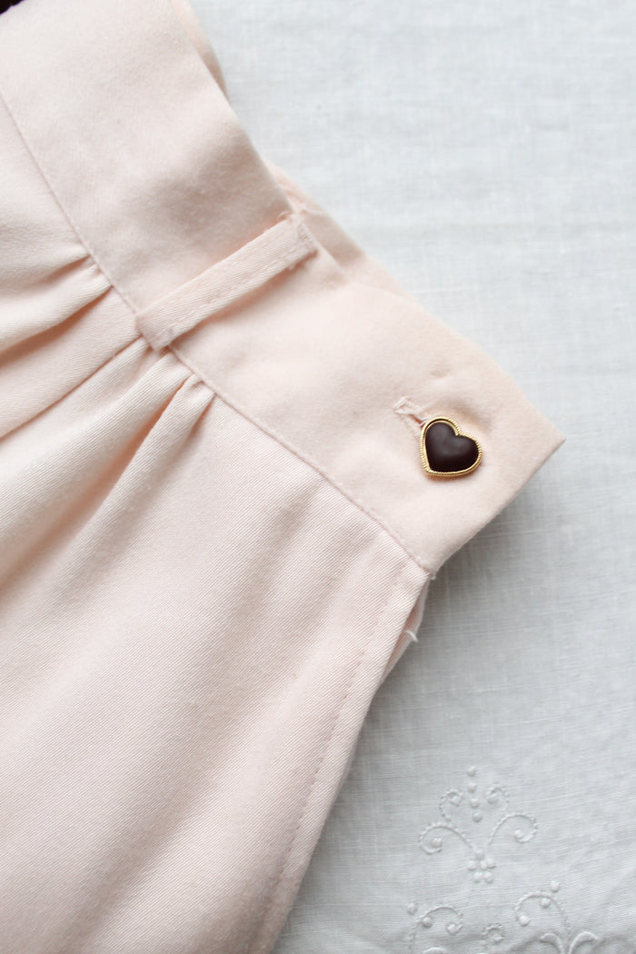 slipper pink maxi skirt